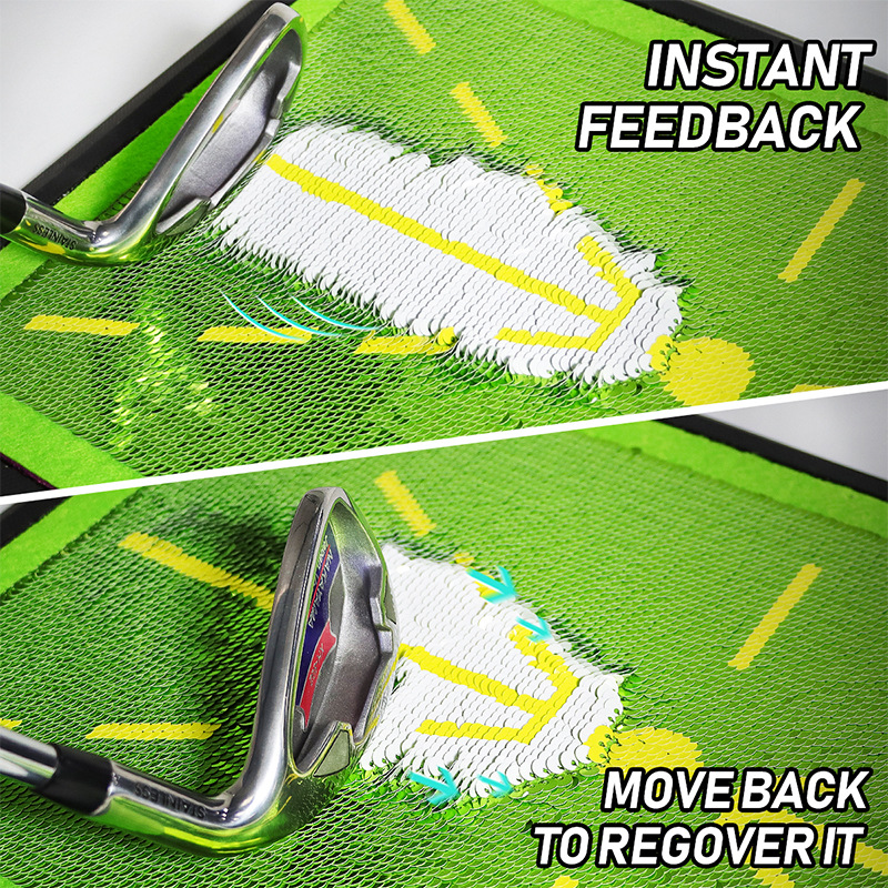 ParPro Golf Training Mat | Instant Strike Feedback to Fix Your Contact